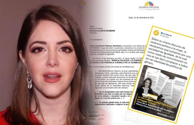 Asambleísta de UNES tacha a medio de comunicación de machista y misógino