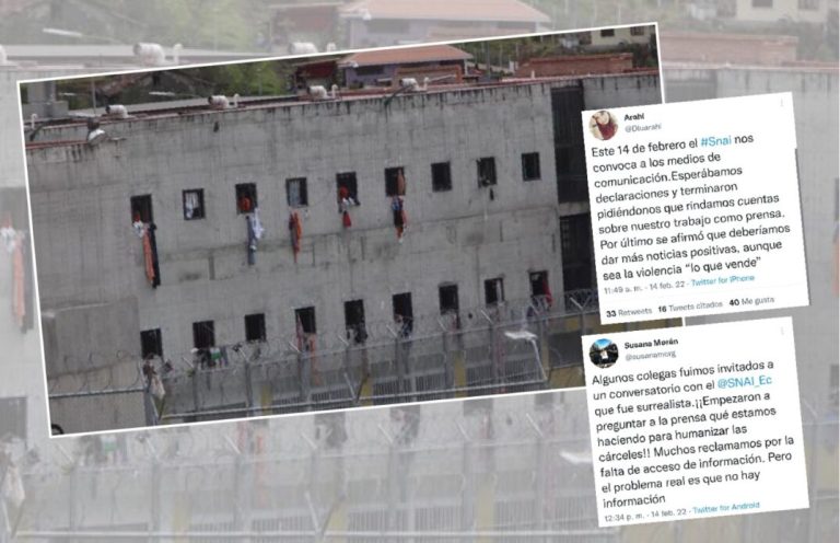 SNAI dificulta el acceso a la información de los periodistas durante conversatorio