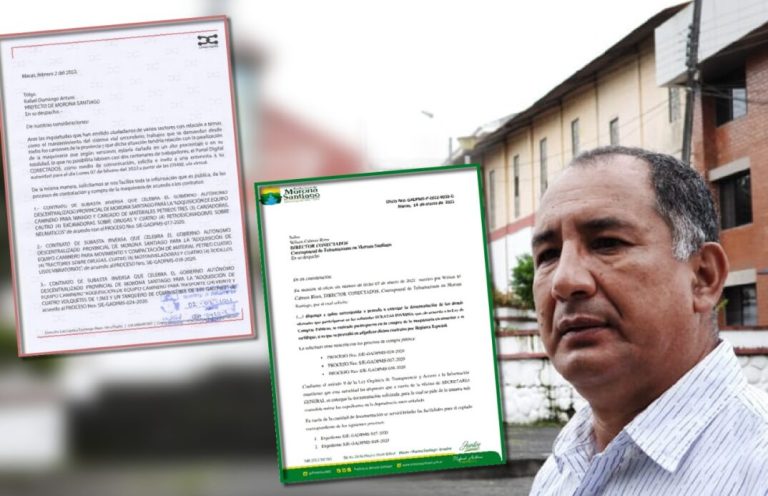 La Prefectura de Morona Santiago negó información a periodista, el argumento fue que se “la prestó” a la Contraloría