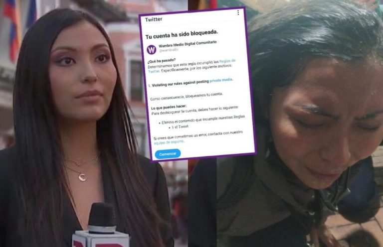 Ironía, en el Día Internacional de la Mujer la fuerza pública agrede con toletazo y gas pimienta a una periodista