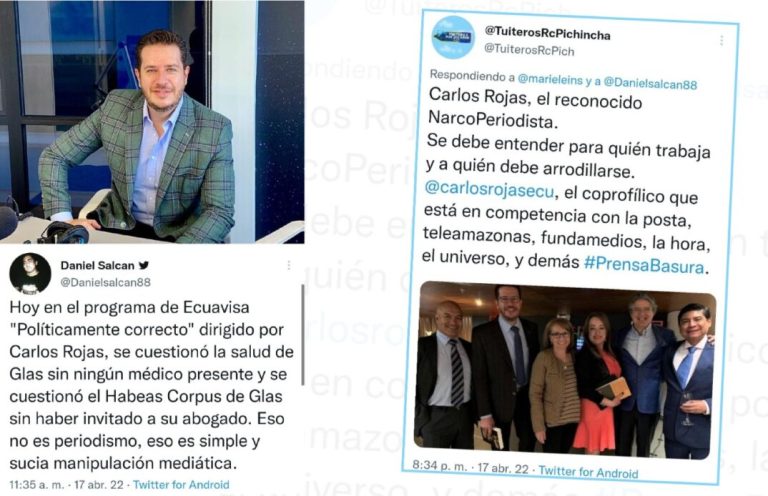 Periodista ecuatoriano fue atacado en redes sociales tras emisión de un programa de opinión