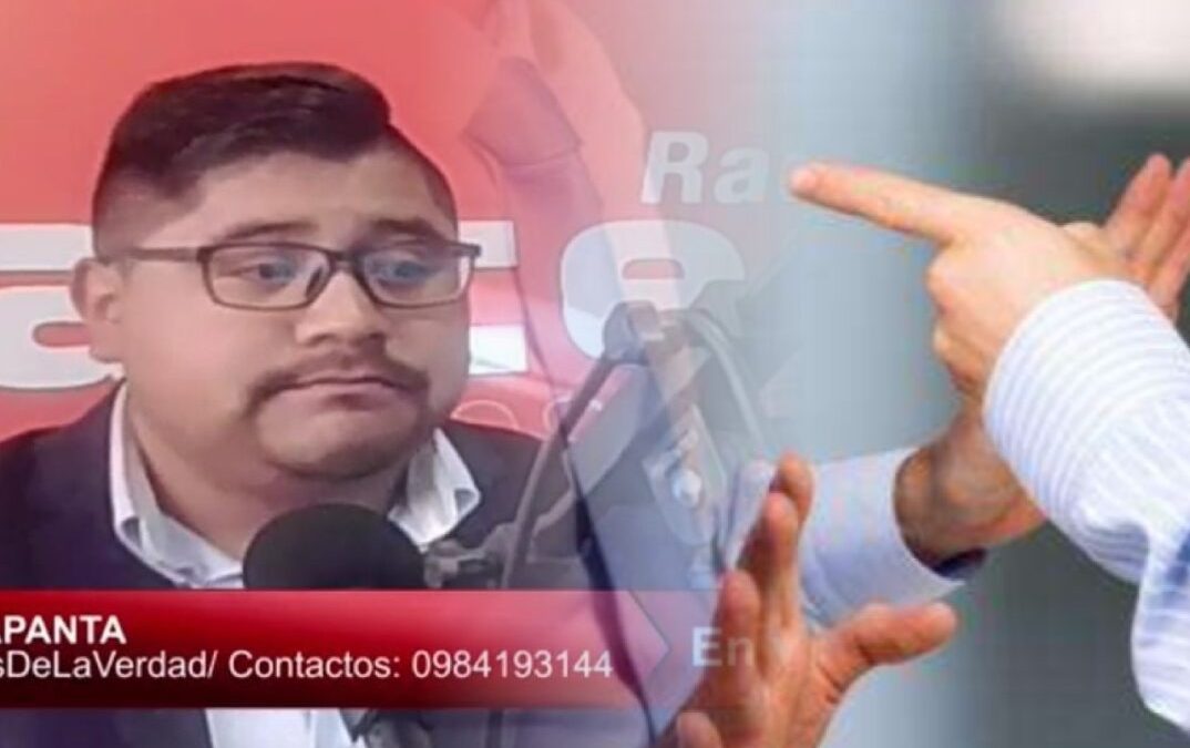 Abogado intimida a periodista ecuatoriano y lo amenaza tras un comentario