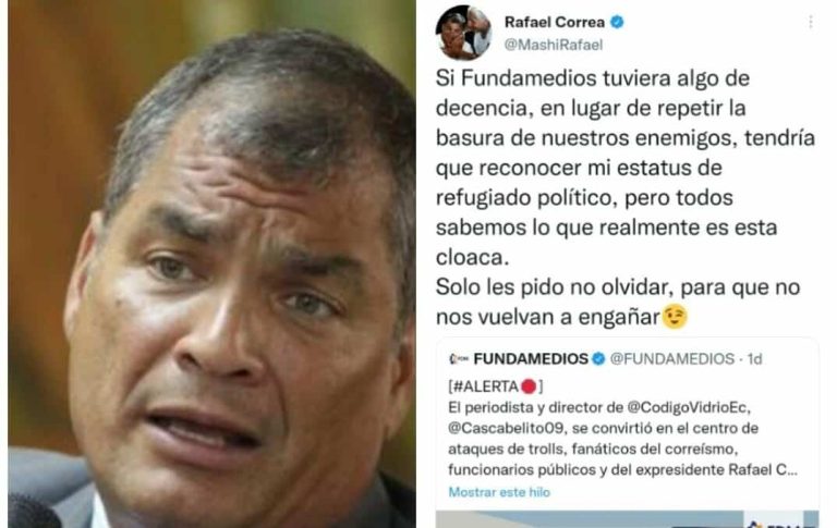 Fundamedios es el centro de ataques trolls, tras insultos de Rafael Correa a la organización ecuatoriana