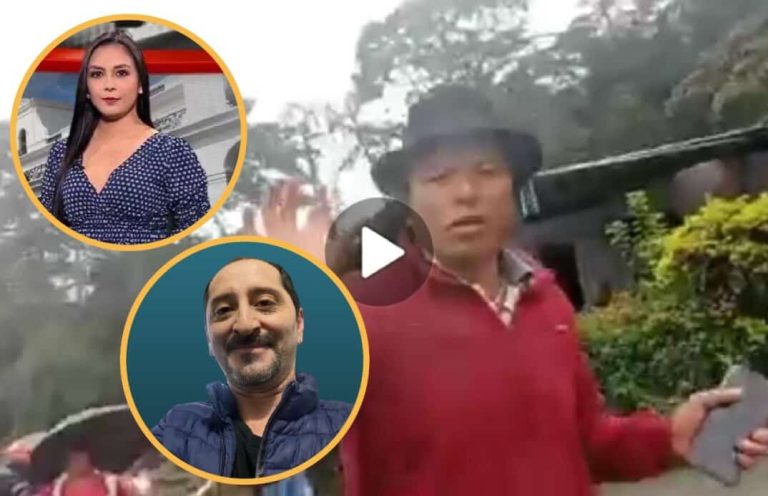 Los manifestantes continúan agrediendo a la prensa durante el paro nacional 