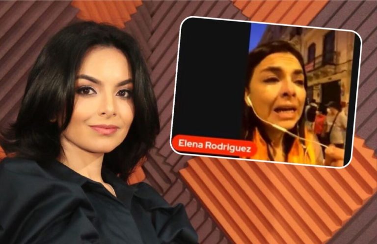 Comunicadora ecuatoriana denuncia que sufrió asfixia por gases lacrimógenos durante cobertura de marchas