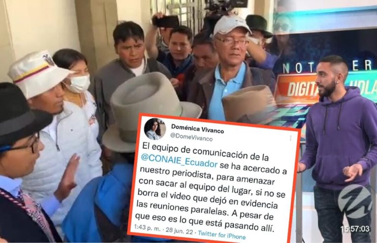 El acceso a la información se complicó en el décimo sexto día de protestas en Ecuador