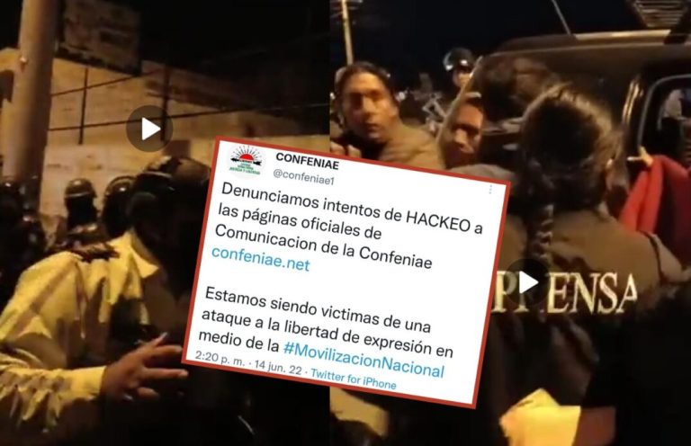 Organización indígena ecuatoriana denuncia intentos de hackeo de su página web