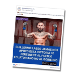 CHITO VERA chequea