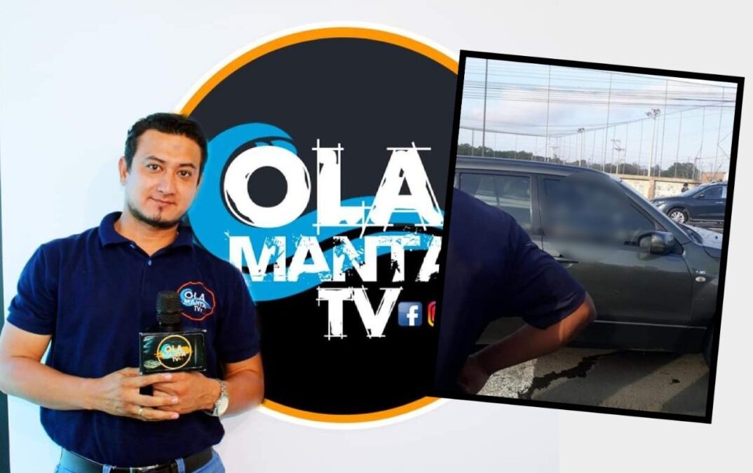 Periodista ecuatoriano, precandidato a concejal, es acribillado mientras se movilizaba en su vehículo