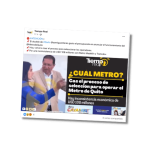 metro quitochequea