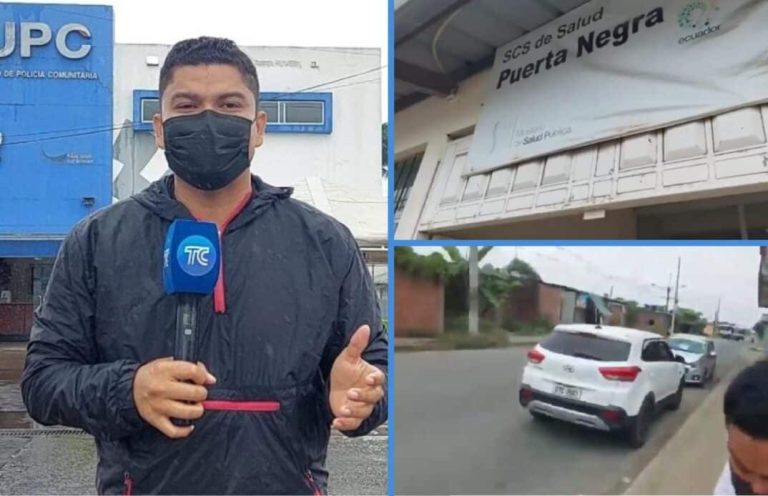 Periodista ecuatoriano fue asaltado durante cobertura en vivo