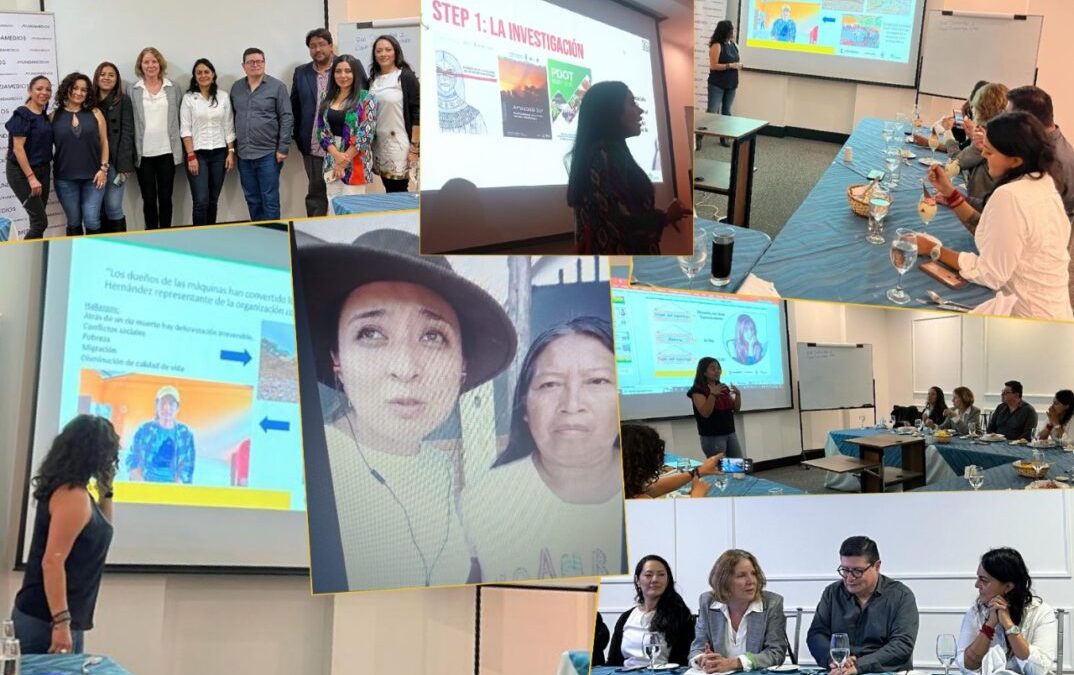 Ganadoras de la I Edición del Investigatour Ecuador presentan sus trabajos periodísticos