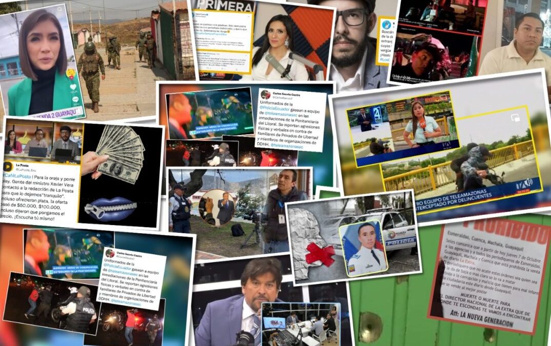 Octubre: el crimen organizado apuntó contra el periodismo 