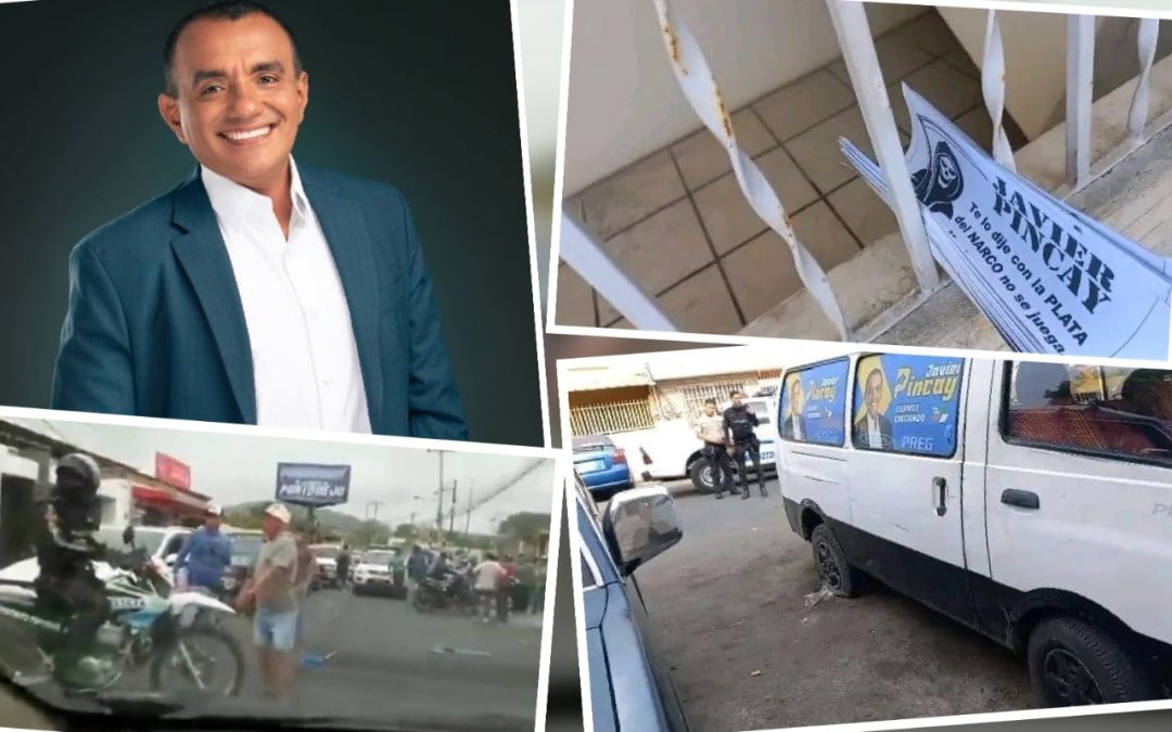 Político ecuatoriano fue blanco de un atentado, en pleno mitin