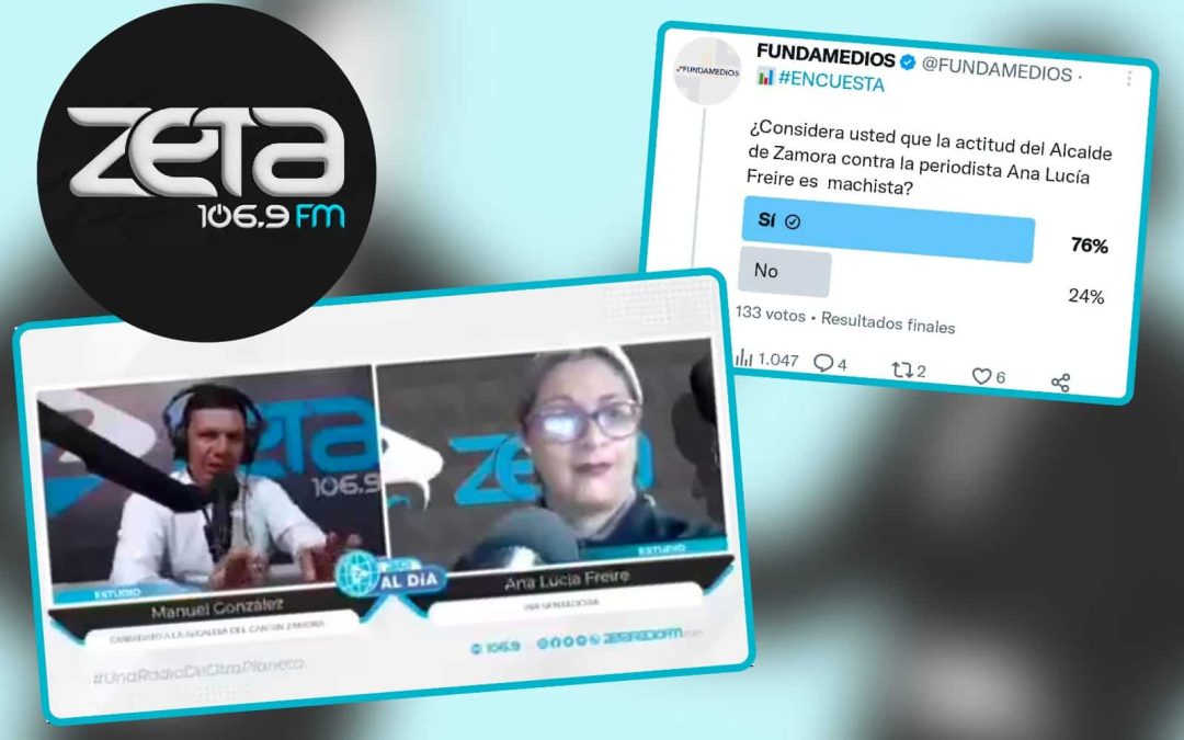 Político mantiene conducta machista contra una periodista ecuatoriana en una entrevista