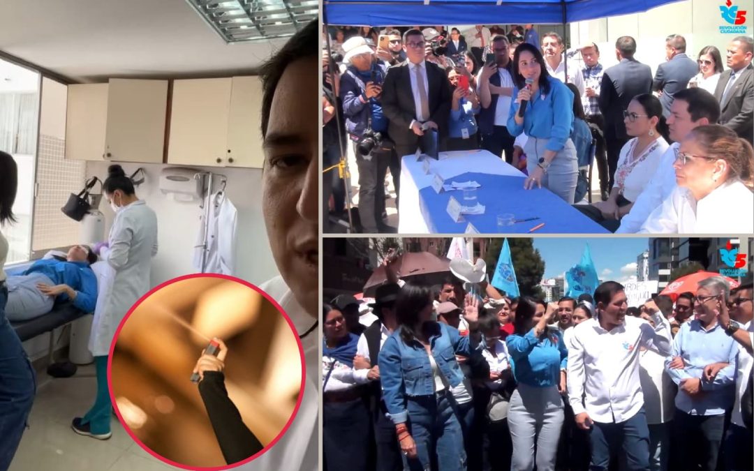 Precandidatos recibieron gas químico al intentar registrar su candidatura