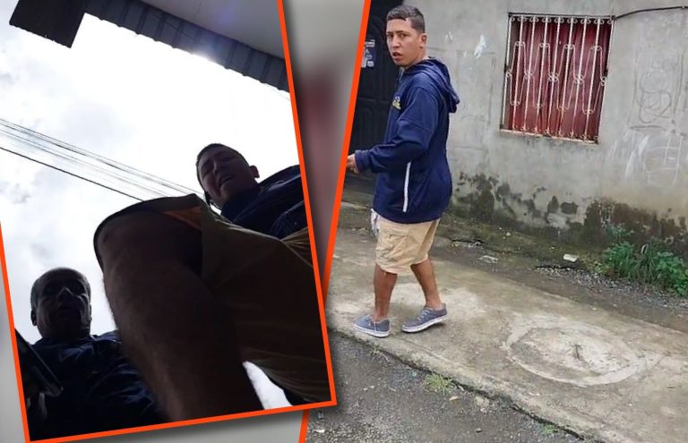 Periodista ecuatoriano fue golpeado en medio de una cobertura en vivo