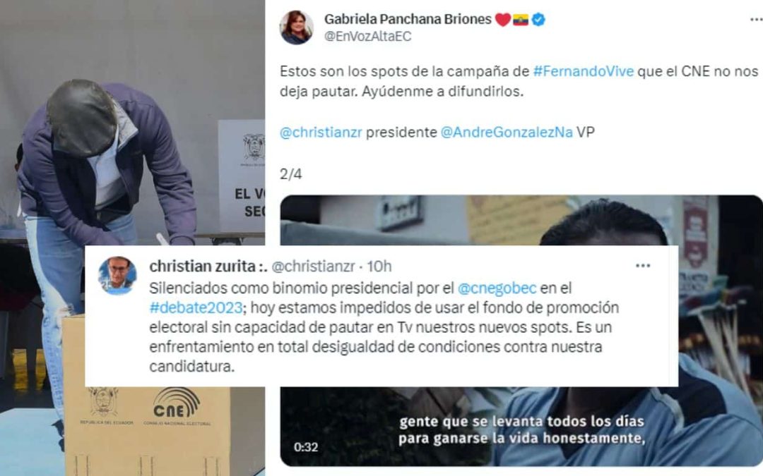 Movimiento de candidato presidencial asesinado en Ecuador denuncia que no puede usar fondo de promoción electoral