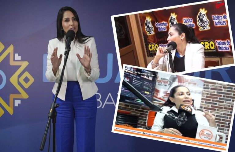 Luisa González cuestiona a periodista que le preguntó sobre lo que haría en caso de llegar a ser presidenta