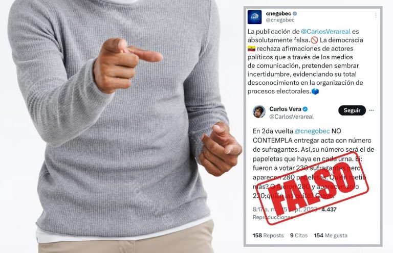 Consejo Nacional Electoral se arroga la voz de la democracia y mantiene un discurso estigmatizante contra la prensa