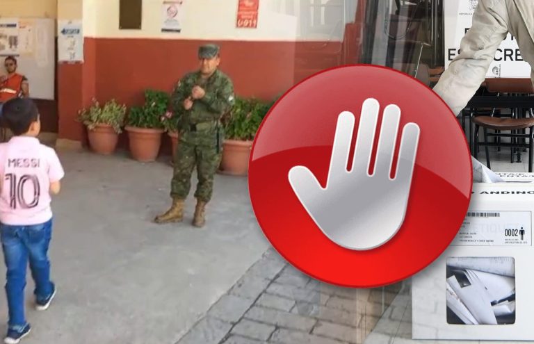 Periodista es impedido de cubrir en recinto electoral