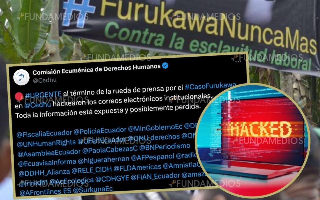La Cedhu denuncia  un hackeo de sus cuentas de correo
