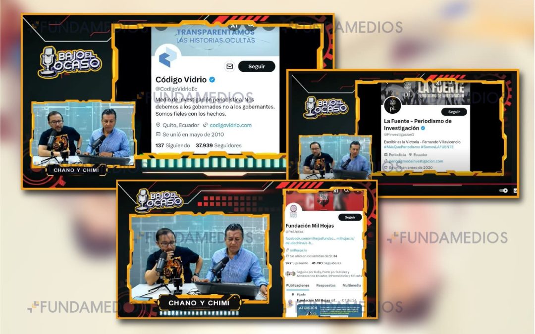 Programa de Radio Pichincha estigmatiza a organizaciones de derechos humanos tras suspensión de cooperación de EE.UU.