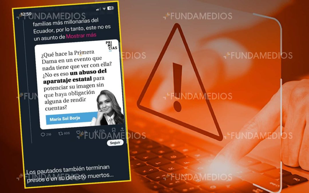 Periodista es atacada en redes sociales por columna de opinión
