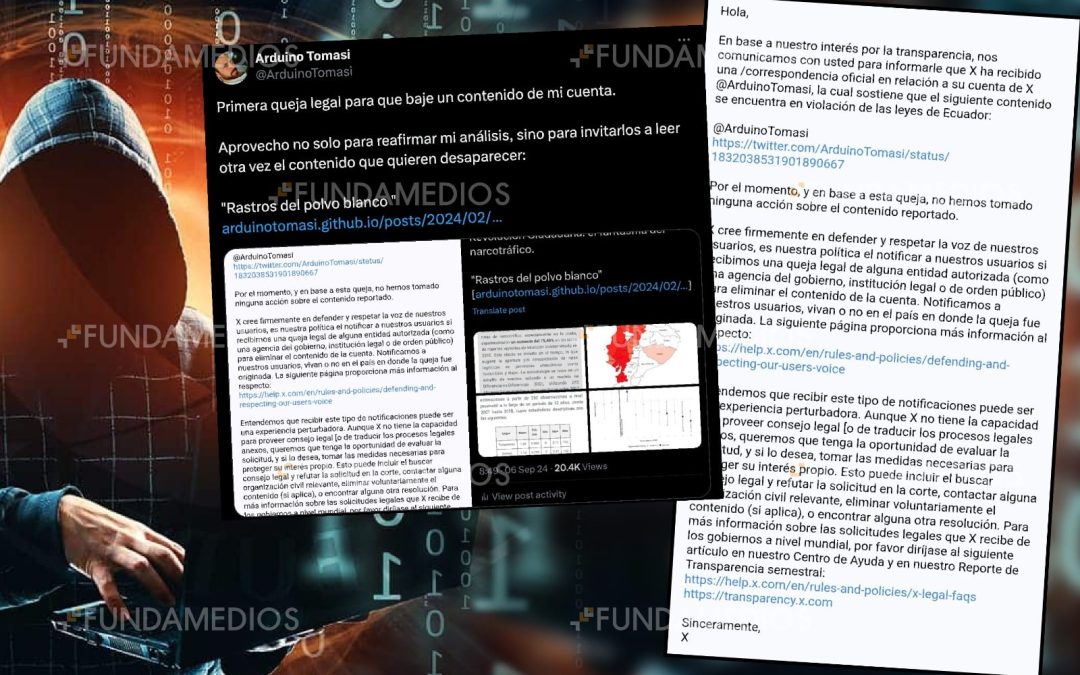 Promueven en X censura de estudio académico sobre correísmo