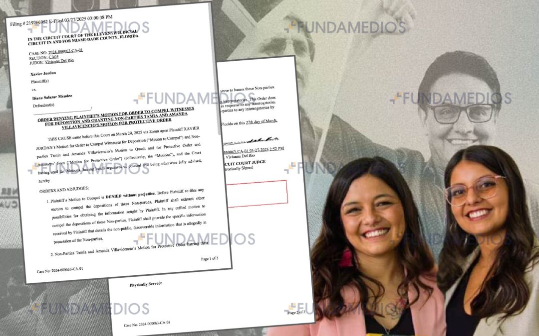 Jueza en Miami falla a favor de las hijas de Fernando Villavicencio