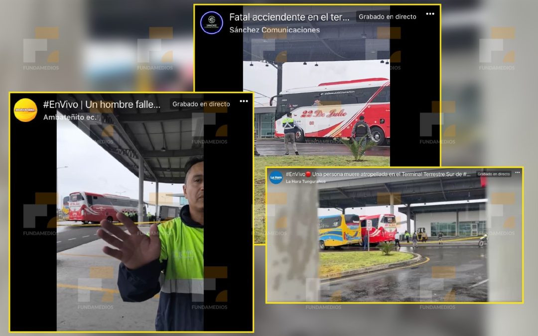 Periodistas sufren impedimento de cobertura en Ambato