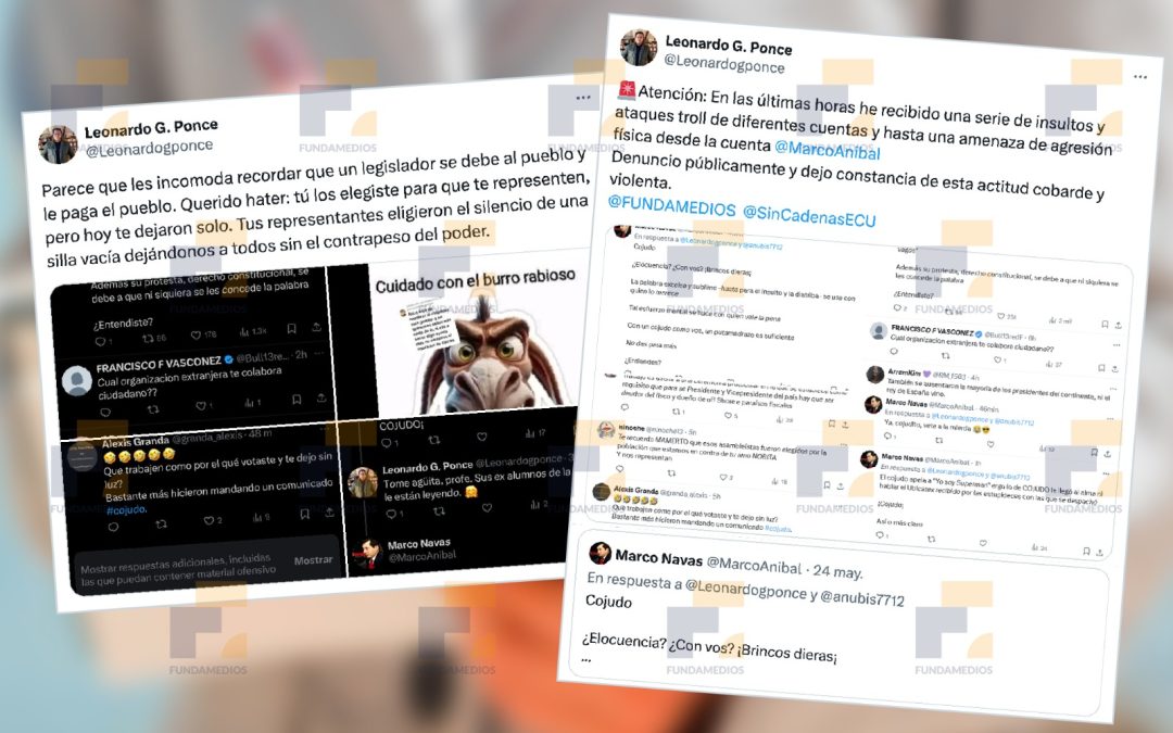 Periodista es atacado en redes sociales por opinión
