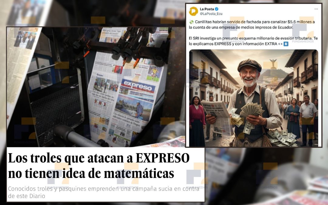 Expreso denuncia campaña de desprestigio tras filtración “oficial” del SRI