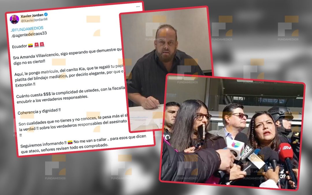 Hijas de Fernando Villavicencio denuncian a Xavier Jordán por intimidación