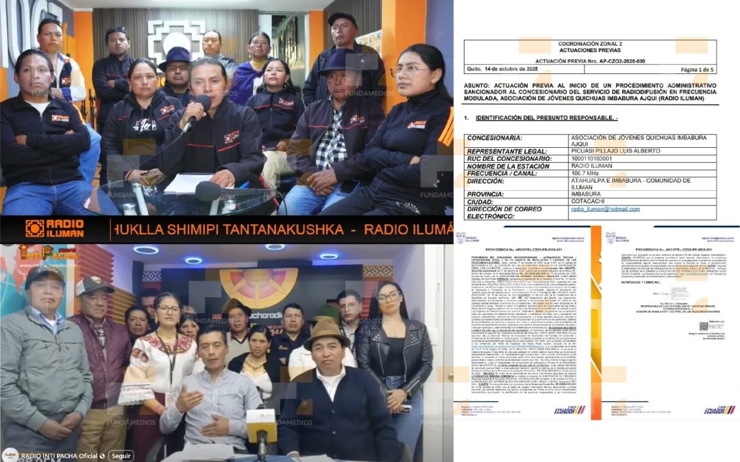 Radios comunitarias fueron suspendidas por ARCOTEL