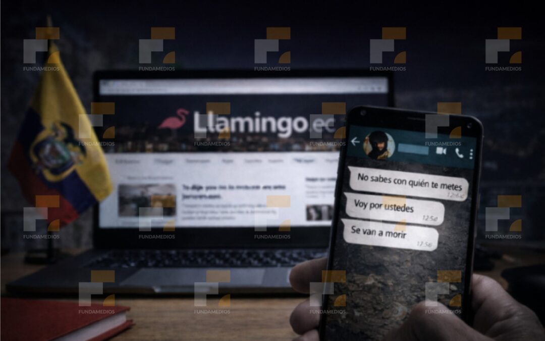 La página digital ‘LlamingoEC’, recibe nuevas amenazas