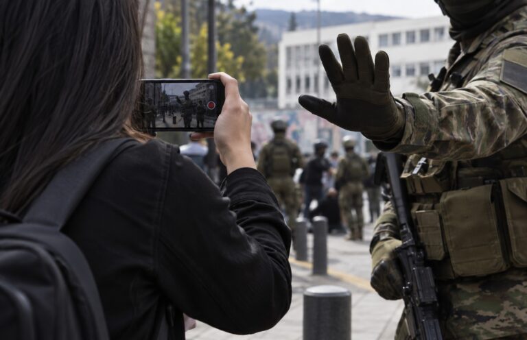 periodista Quito