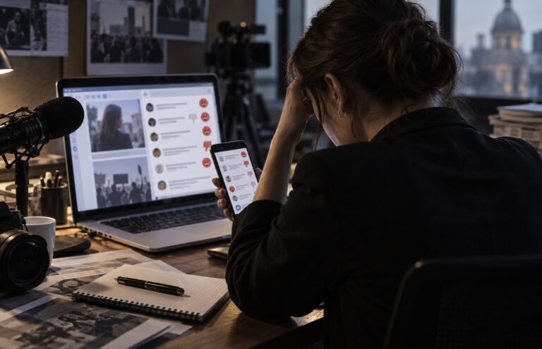 Otra periodista fue desprestigiada por plataforma digital afín al Gobierno